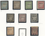 Stamp of Colonies françaises » Tch'ong-K'ing Tch'ong-K'ing (Chine) : 1903-1919, collection quasi-complète