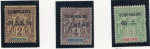 Stamp of Colonies françaises » Tch'ong-K'ing Tch'ong-K'ing (Chine) : 1903-1919, collection quasi-complète
