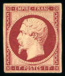 Stamp of France » Empire 1853-1862 withdraw