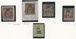 Stamp of Colonies françaises » Chine (Postes françaises) Chine (bureaux Français) : 1894-1921, collection complète