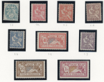 Stamp of Colonies françaises » Chine (Postes françaises) Chine (bureaux Français) : 1894-1921, collection complète