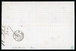 Stamp of France » Emission Cérès 1871-72 1872, Lettre de Cette / Sète (Hérault) pour Marseille