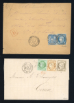 Stamp of France » Lettres Classiques Collections 1874-1883, ensemble de 10 lettres sélectionnées toutes