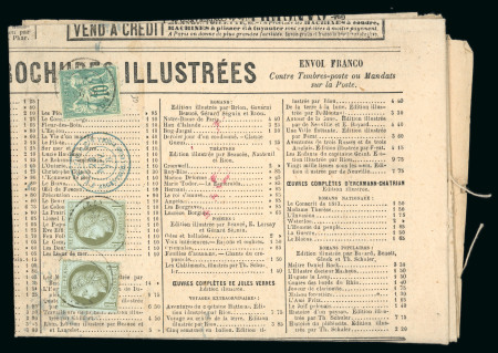 Stamp of France » Lettres Classiques 1876, Journal satirico-politique " Le Grelot " n° 293