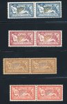 Stamp of France » Émissions à partir de 1900 1900, Merson Y&T n°119 à 123, la série des 5 timbres