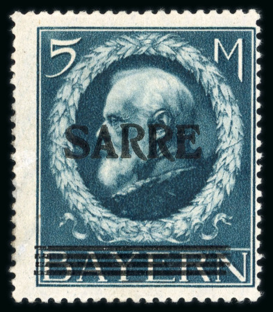 Stamp of Colonies françaises » Sarre 1920-1934, belle collection neufs **/*/obl. avec plusieurs