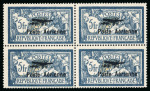 Stamp of France » Poste Aérienne 1927, Merson Y&T n°1 et 2 surchargés Poste Aérienne
