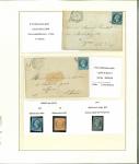 Stamp of France » Collections 1849-1900, dans deux classeurs bel ensemble de classiques majorité oblitérés c