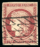 Stamp of France » Collections 1849-1900, dans deux classeurs bel ensemble de classiques majorité oblitérés c