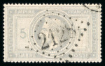 Stamp of France » Collections 1849-1900, dans deux classeurs bel ensemble de classiques majorité oblitérés c