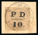 Stamp of Colonies françaises » St. Pierre et Miquelon Saint-Pierre et Miquelon : 1886, Y&T n° 16A oblitéré