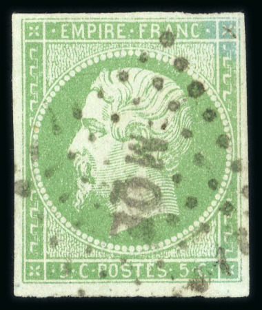 Stamp of Colonies françaises » Colonies Générales Martinique, 1871 : Napoléon III Y&T n°8, oblitération