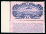 Stamp of France » Poste Aérienne 1936, Poste Aérienne Y&T n°15 50f Burelé neuf ** MNH