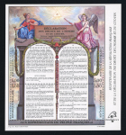 Stamp of France » Variétés et curiosités 1989, Droits de l'Homme, bloc Y&T n°11, neuf** MNH