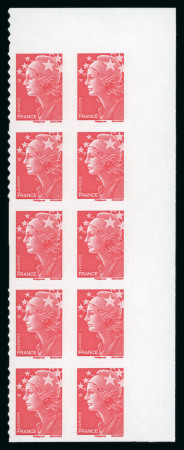Stamp of France » Variétés et curiosités 2008, Marianne de Beaujard, Y&T autoadhésif n°175 en