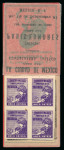 Stamp of Mexico 1929, booklet "10 timbres Infantia" mint ** MNH,  for