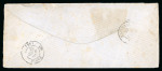 Stamp of Colonies françaises » Colonies Générales 1863, lettre entière d'Aout 1863 affranchissement deux