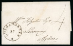 Stamp of Ireland » Pre-Stamp Postal History » Independant Post Office Period - 1784-1831 1815 (17.10) Folded letter sheet from Lurgangreen to