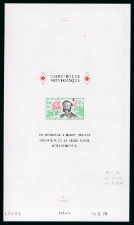 Stamp of Colonies françaises » Monaco Monaco, 1976 : Croix rouge Monégasque 150e anniversaire