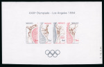 Stamp of Olympics » 1984 Los Angeles Monaco, 1984 : Jeux Olympiques d'été à Los Angeles,