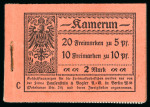 Stamp of Germany » German Colonies » Cameroon German Cameroon : 1913, booklet MH n°3B mint ** MNH,