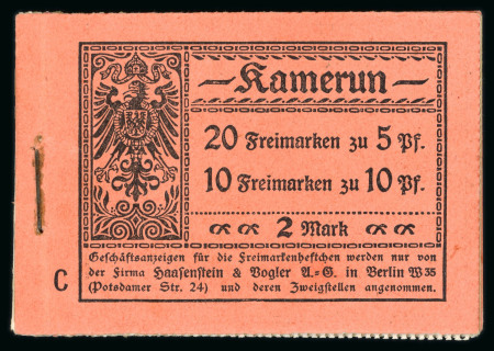 Stamp of Germany » German Colonies » Cameroon German Cameroon : 1913, booklet MH n°3B mint ** MNH,