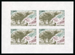 Stamp of Colonies françaises » Andorre (Poste française) Andorre : 1967, Y&T n°219 en feuillet de quatre timbres