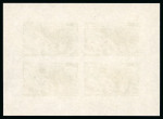 Stamp of Colonies françaises » Andorre (Poste française) Andorre : 1967, Y&T n°219 en feuillet de quatre timbres