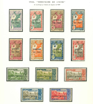 Stamp of Colonies françaises » Inini Inini : 1932-1944, territoire complet poste et fins