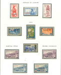 Stamp of Colonies françaises » Inini Inini : 1932-1944, territoire complet poste et fins