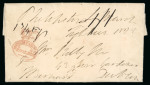 Stamp of Ireland » Pre-Stamp Postal History » Independant Post Office Period - 1784-1831 1822 (18.3) Folded letter sheet from Philipstown to