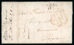 Stamp of Ireland » Pre-Stamp Postal History » Independant Post Office Period - 1784-1831 1812 (8.11) Folded soldiers entire sent by Sergeant