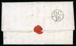 Stamp of Ireland » Pre-Stamp Postal History » Local Post Period - 1773-1840 1784 (16.10) Folded entire from Dublin to Wexford,
