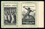 Stamp of France » Vignettes Vignettes : 1924, Paris JO de 1924 quatre paires de