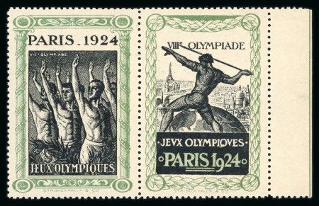 Stamp of France » Vignettes Vignettes : 1924, Paris JO de 1924 quatre paires de