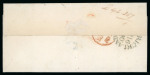 Stamp of Ireland » Pre-Stamp Postal History » Local Post Period - 1773-1840 1840 (13.3) Prepaid folded letter sheet from Loughbrickland