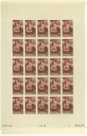 Stamp of France » Émissions à partir de 1900 1938-1970, lot de 15 feuilles entières neufs ** MNH