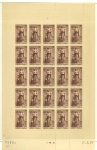 Stamp of France » Émissions à partir de 1900 1938-1970, lot de 15 feuilles entières neufs ** MNH