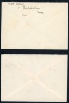 Stamp of Switzerland / Schweiz » Flugpost » Flugbriefe 7 Flugbriefe frankiert mit Pax, alle Briefe an Herrn Juet