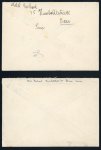 Stamp of Switzerland / Schweiz » Flugpost » Flugbriefe 7 Flugbriefe frankiert mit Pax, alle Briefe an Herrn Juet