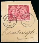 Stamp of British Empire General Collections and Lots 1860s-1960s, Range of material on cards in small box