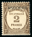 Stamp of Colonies françaises » Andorre (Poste française) Andorre, 1931-1998 : très belle "double" collection