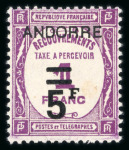 Stamp of Colonies françaises » Andorre (Poste française) Andorre, 1931-1998 : très belle "double" collection