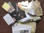 Stamp of France » Collections 1860-1999, dans un grand carton, ensemble de timbres
