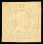 Stamp of Great Britain » 1847-54 Embossed 1847-54 1s green die 2 mint with large part o.g.