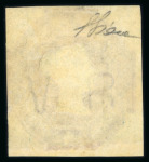 Stamp of Great Britain » 1847-54 Embossed 1847-54 6d mauve with four margins mint, large part o.g.