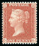 Stamp of Great Britain » 1854-70 Perforated Line Engraved 1854-57 1d red-brown OG mint