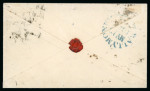 Stamp of Ireland » GB Used In Ireland 1846 (15.5) 1s pink, die 59, sent locally to Dervock,