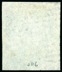 Stamp of Mauritius » 1858-62 Britannia Issues (SG 26-35) 1859-61 Britannia Issue 6d. blue showing the Perkins Bacon "CANCELLED" handstamp