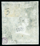 Stamp of Mauritius » 1859 Sherwin Issue (SG 40) 1859 Sherwin issue 2d. deep blue on bluish paper, a